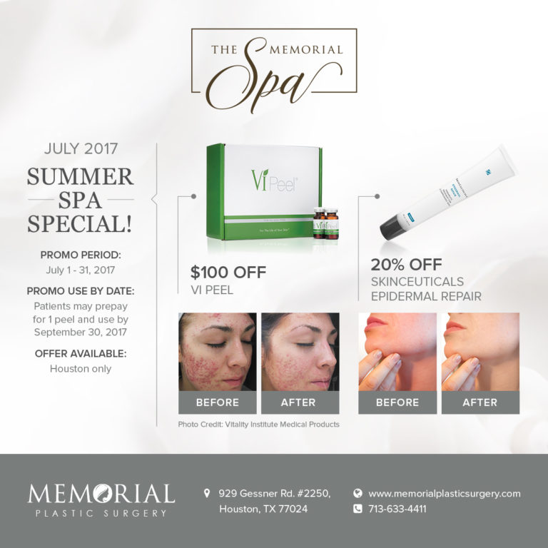 2017 Summer Spa Special