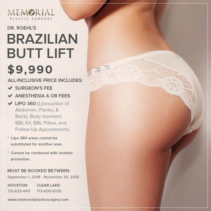 Brazilian Butt Lift Special