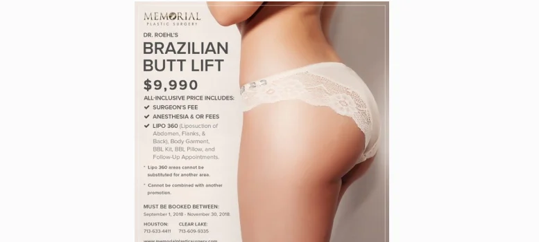 Brazilian Butt Lift special banner