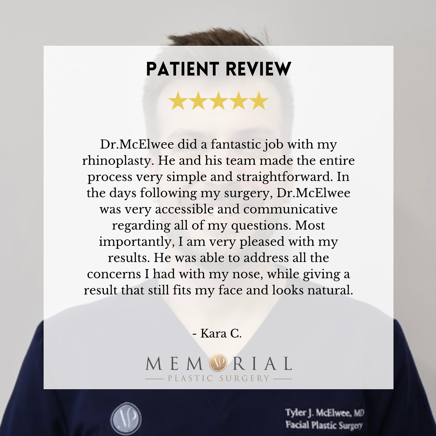 Love to hear how much my patients are happy with their results post surgery 🙏🏼☺️ I do my best to give each patient the best experience possible and it’s so amazing to see the appreciation!
#rhinoplasty #nosejob #facialcosmeticsurgery #facialplasticsurgeon #mpsface @memoriaplasticsurgery