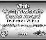 VITALS COMPASSIONATE DOCTOR AWARD