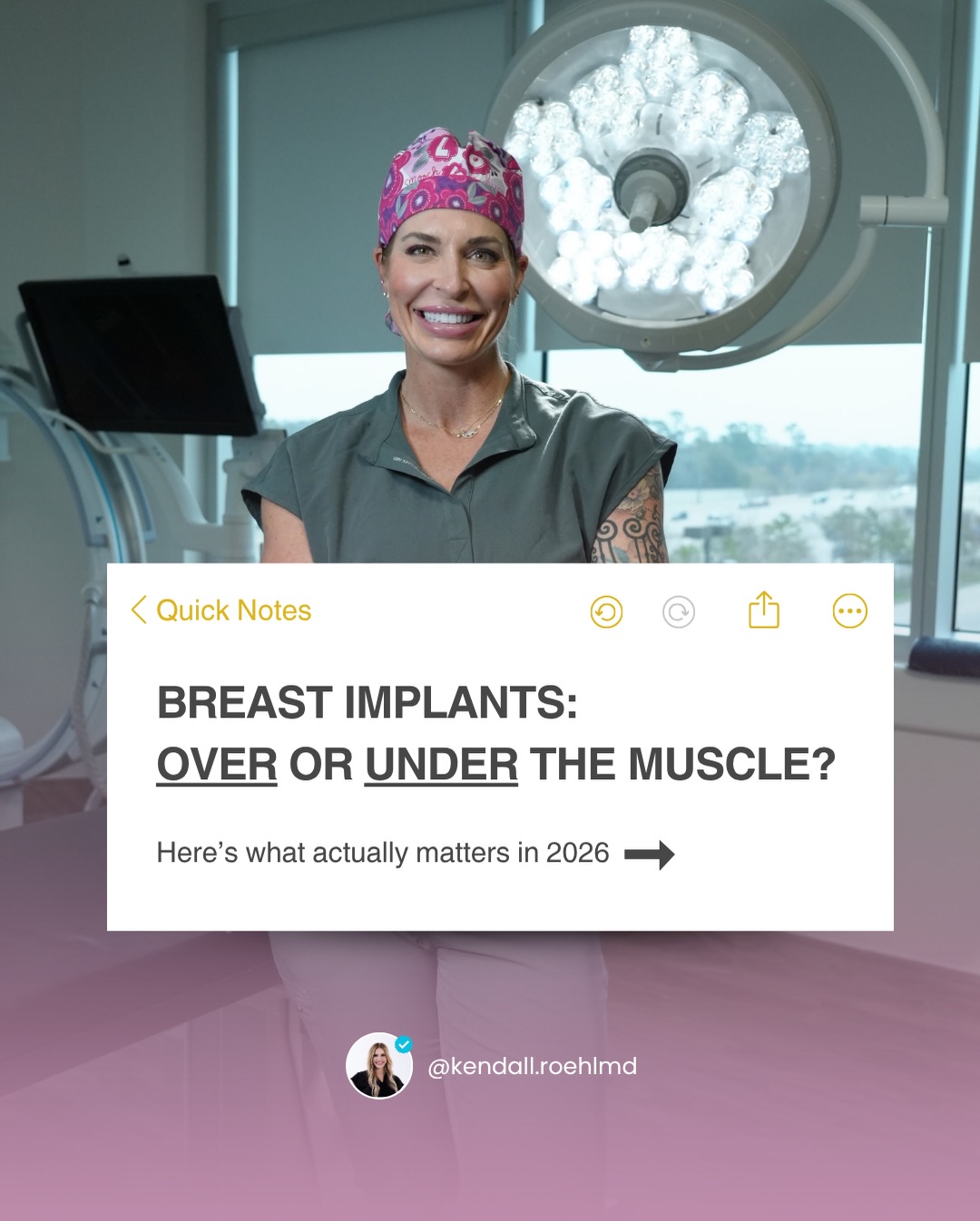 Over or under the muscle? 🧐

It’s one of the most searched — and most misunderstood — parts of breast augmentation.

The right answer isn’t a trend or a preference.

It’s what works best for your body. 😊👌🏻

📍 @memorialplasticsurgery | #Houston